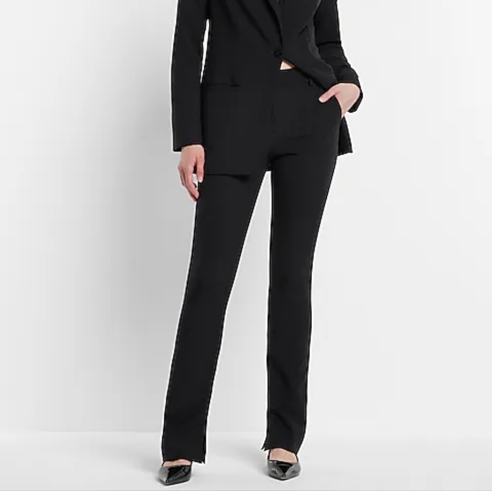 LIKE NEW Express Editor Mid Rise Skyscraper Pant
